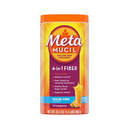 Metamucil 슈거-프리 오렌지맛 식이섬유 파우더